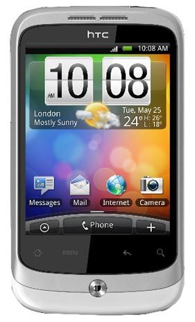 HTC Wildfire Blanc